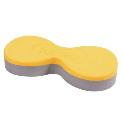 The Standard Buttafly in Canary Yellow/Dove Grey, ergonomically designed by a physiotherapist for comfort and ease. Made from durable high-quality foam, the Buttafly is lightweight, durable and washable.