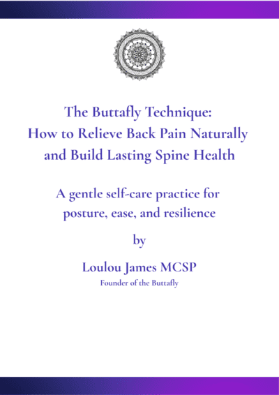 The Buttafly Technique eBook:  How to Relieve Back Pain Naturally  and Build Lasting Spine Health