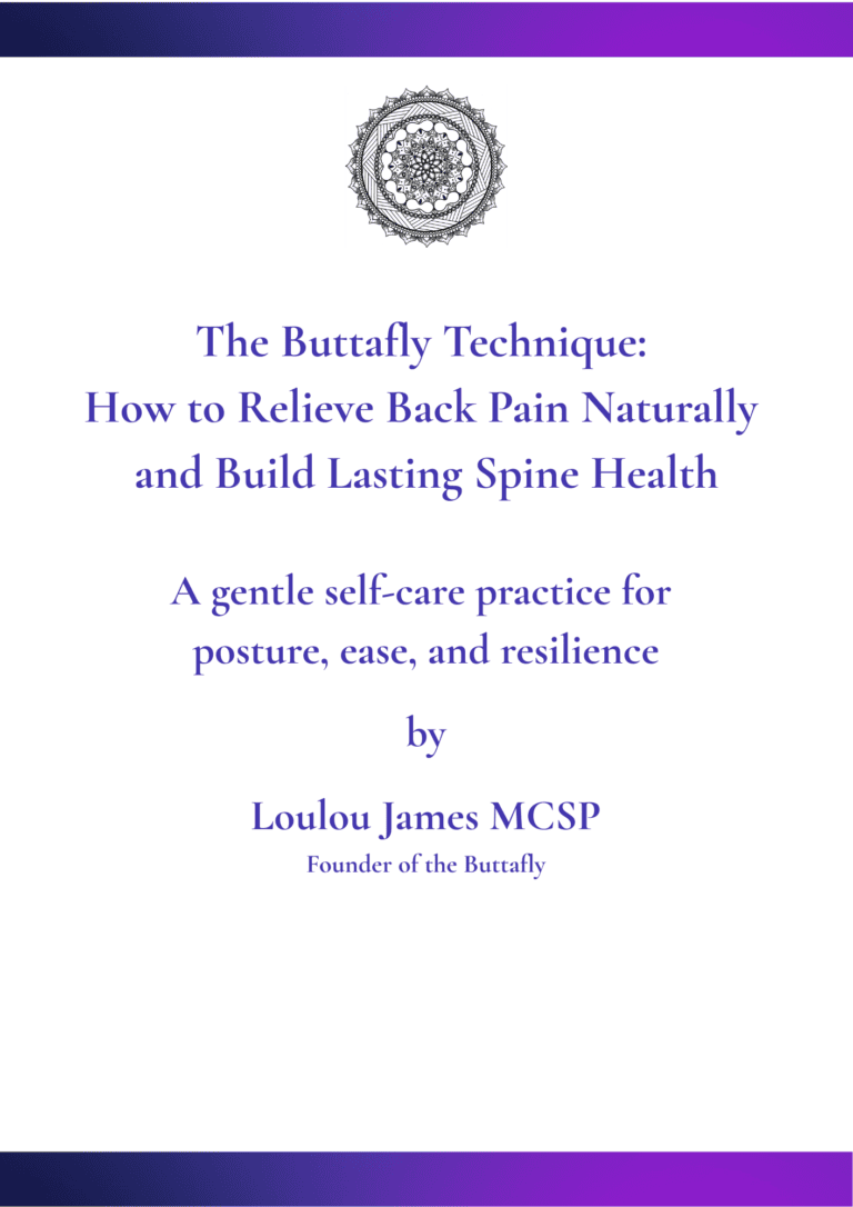 The Buttafly Technique eBook: How to Relieve Back Pain Naturally and Build Lasting Spine Health