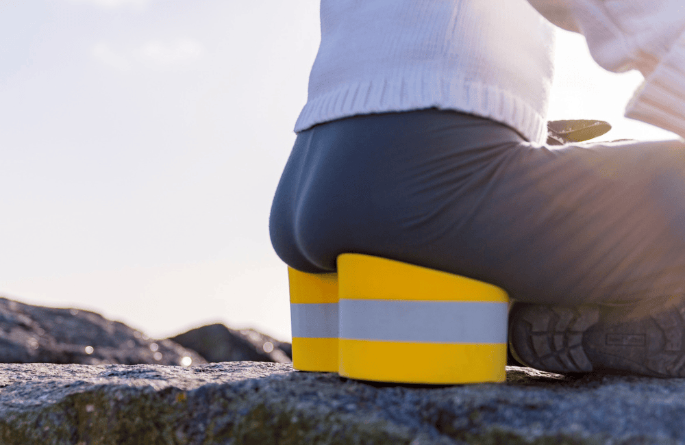 The Buttafly is ergonomically designed for comfort and ease in sitting for meditation